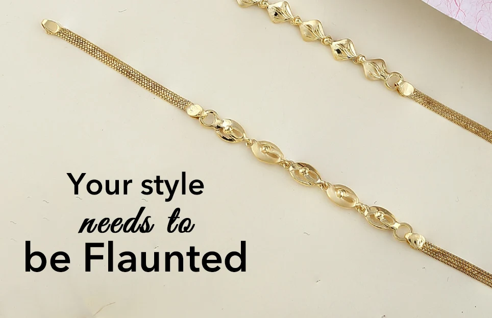 Gold bracelet designs